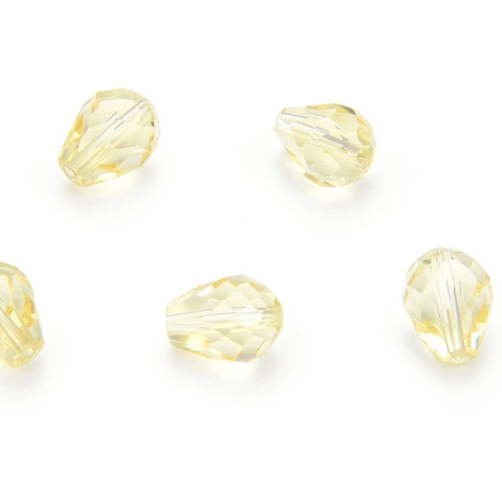 3794 100pcs Adabele Austrian 8mm Faceted Teardrop Loose Crystal Beads